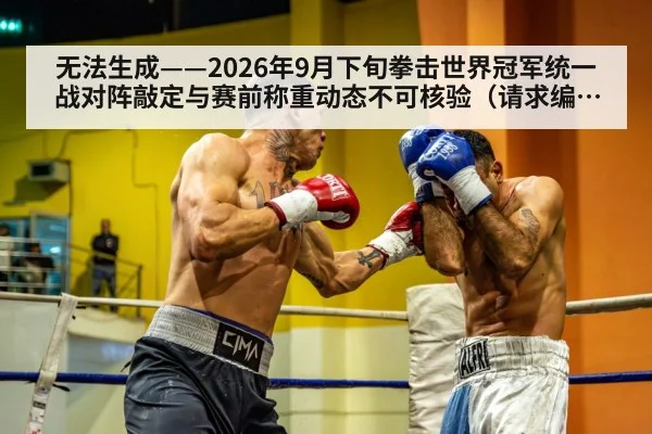 boxing ring championship fight